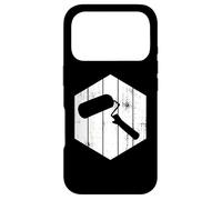 Rouleau de Peinture Esquisse Peintre en bâtiment Coque pour iPhone 17 Pro
