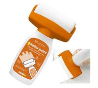 Rouleau de peinture murale blanche - Rouleau de 500 g - Brosse en papier de réparation murale avec pâte de réparation murale - Impression de chaussures sales - Graffiti - Grattoir mural