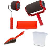 Rouleau de Peinture,Paint runner pro avec Reservoir rouleau peinture anti goutte Brosse kit Sans Couture-Étanches meilleurs cadeaux