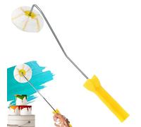 Rouleau de peinture pour cloison sèche - Rouleau de peinture d'angle en nylon, outil de peinture d'angle, peinture à l'huile émaillée, pinceau à bordure pour la maison, les bureaux | Ligne de joint de