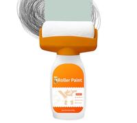 Rouleau de peinture rechargeable, peinture rapide pour plafonds de 500 grammes, outils d'application pour baignoire de salle de bain, porte, moulures bois, intérieurs, extérieurs, cuisine, salon