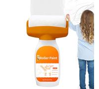 Rouleau de peinture rechargeable | Rouleau portable de 500 g | Accessoires ménagers pour porte de salle de bain meuble intérieur extérieur salon chambre et cuisine