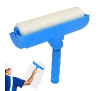 Rouleau de peinture réglable pour murs - Pinceau de peinture d'intérieur de 25,4 cm | Outil de rouleau mural | Pinceau de peinture d'intérieur anti-goutte avec bouclier pour vernis peintures