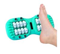 Rouleau De Pied | Appareil de Massage Corporel | Rouleau Double À Points De Déclencheur Portable Pour Muscles Du Cou Dos Mollet Maison Femmes Hommes Personnes