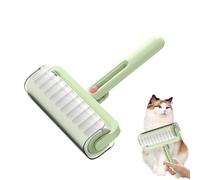 Rouleau de pied portable pliable avec recharge - Roueau de déménagement de peluches pour vêtements de meubles en tissu | Remover Compact pour le bureau de voyage à la maison | Rouleau de pied en ling