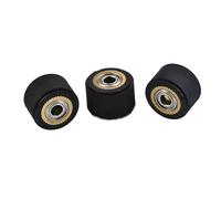 Rouleau de Pince 4x10x14mm , compatible pour Mimaki Roland Graphtec | 3 Pieces Roue de Poussee en Caoutchouc pour Traceur de Coupe Vinyle Plotter(3pcs 4x10x14mm)