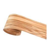 Rouleau de placage de bois Rouleau de placage en bois pommier massif for projets bricolage, guitares musicales, meubles et panneaux muraux L: 2,5mètres x 16cm T: 0,4-0,5mm