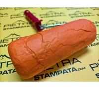 Rouleau de plâtre mural ciment imprimé pierre roche décorative TEXTURE ROLLER, modèle "Roche Alpina 4", 22 x 9 cm environ