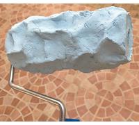 Rouleau de plâtre mural ciment imprimé pierre roche décorative TEXTURE ROLLER, modèle « Rock Alpina 10 », 18 x 9 cm environ