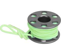 Rouleau de plongée avec dispositif anti-torsion SS316 doigt de bobine étanche pour la sécurité Sous l'eau snorkeling Argent