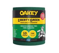 Rouleau De Ponçage Oakey Liberty Green 115Mm X 10M Fin 120G OAK28714