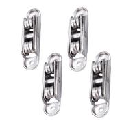 Rouleau de porte coulissante - 2,48x0,63 pouces 4 pièces en de zinc double pour rouleaux de roue, angle avec poulies réglables, large application pour les chambres, balcon, salon, armoires de