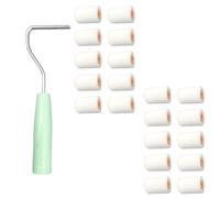 Rouleau de pouce en éponge flexible avec design léger et surfaces faciles à nettoyer pour les tâches, rouleau de peinture haute densité avec poignée ergonomique