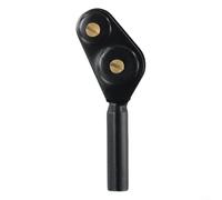 Rouleau de poulie en métal conçu pour les bateaux de mer et les cannes en fer avec poulie visible amovible pour une gestion facile de la ligne (6,5 mm)