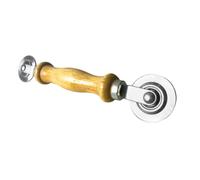Rouleau de Pressage pour Moustiquaire Fenêtre, Acier Inoxydable | Poignée Bois, Outil Réutilisable et Confortable, Usage Multi-usage, Pose de Toile, Entretien Simple