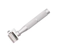 Rouleau de pressage texturé antidérapant en alliage d'aluminium avec mécanisme de roulement à billes pour papier peint domestique Outil de lissage