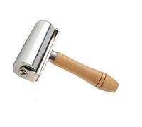 Rouleau de pression à main professionnel pour couvreur - Résistant à la chaleur - En métal - Outil de collage de chant pour le soudage