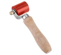 Rouleau de pression manuel en silicone 40 mm, for joints, volant for toiture, chauffage à air chaud, soudage PVC Pour Les Joints De Papier Peint(Red)