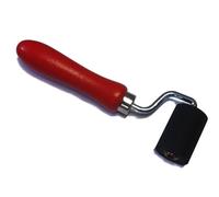 Rouleau de pression S-K-S avec rouleau en caoutchouc Diamètre=30mm, largeur du rouleau : 45mm x1 morceau