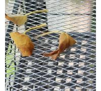 Rouleau de protection de gouttière en aluminium de 600 cm avec 10 clips de fixation conçus pour une couverture stable de gouttière extérieure (12,7 x 600 cm)