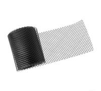 Rouleau de protection de gouttière en PVC pour l'exclusion des feuilles dans les systèmes de drainage avec crochets droits pour une utilisation domestique et commerciale (15 cm x 6 m)