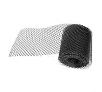 Rouleau de protection de gouttière en PVC robuste avec crochets droits | 15 à 18 cm de largeur x 6 à 20 m de long | Filtre à feuilles, brindilles et branches pour protection du bec de descente (18 cm