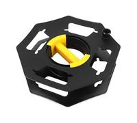 Rouleau de rangement de fil - Pour la pêche - Cadre hexagonal - 25 m - Capacité : 25 m - Outil de stockage stable et durable - Structure non enroulée