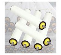 Rouleau de rechange non motorisé Rouleaux de convoyeur industriels en PVC, paquet 5, multicolores, plusieurs tailles(Pack of 5 D-1.3"/32mm,L-150MM/5.9in)