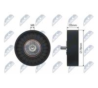 Rouleau De Renvoi/Guide De Courroie à Cannelures NTY RNK-WW-016 Pour VW