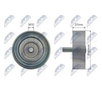 Rouleau de renvoi/guide et courroie à nervures NTY RNK-HY-010 pour Hyundai KIA
