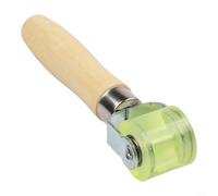 Rouleau de réparation de pneus de voiture avec roulements lisses pour rouler sans effort, poignée ergonomique en bois et construction compacte en alliage (taille S)