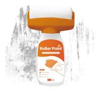 Rouleau de Réparation Murale Peinture,Rouleau Peinture 2-en-1 500g Pour Travaux De Rénovation,Séchage Rapide pour Cuisine Salle de Bain Mur Porte Mobilier | Meubles D'Intérieur