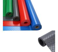 Rouleau de revêtement de Sol de Garage en PVC imperméable, Protecteur de Sol antidérapant et imperméable, for parquets, sols durs, Garage, entrée(Grey,1x5m/3.2x16.4ft)