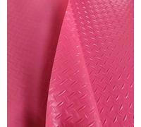 Rouleau de revêtement de sol en caoutchouc | Garage, hangar, atelier, extérieur multicolore de plusieurs tailles(Pink,1.2x4m)