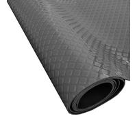 Rouleau de revêtement de sol en caoutchouc imperméable avec fond antidérapant - 1 m, 2 m, 3 m, 4 m, 5 m - Pour garage, entrepôt, atelier, parking et abri de jardin
