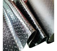 Rouleau de revêtement de sol en caoutchouc imperméable et antidérapant pour garage, salle de sport, utilisation en extérieur