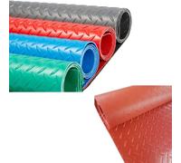 Rouleau de revêtement de Sol épais for Dessous de Voiture, Tapis de Parking Ultra-résistants, Protection de Sol, for Dessous de Voiture, entrepôt, salles de Sport(Blue,1.3x6m/4.2x19.6ft)