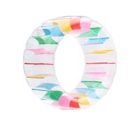 Rouleau de Roue à Eau Gonflable - 0,25 mm d'épaisseur coloré coloré et Jouet Gonflable Amusant, 120x80x84 cm