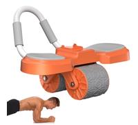 Rouleau de roue abdominale, roue abdominale à automatique | Roue abdominale réglable et portable pour équipement d'entraînement abdominal - Équipement d'exercice de noyau de roue de rouleau de