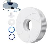 Rouleau De Roue Libre - Plastique Polyuréthane Durable, Kit De Réparation De Joints Et Roulements Pour Nettoyeur De Piscine, Accessoire D'entretien Robuste | Installation Dans La Cour Pour Une Utilisa