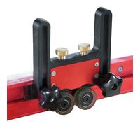 Rouleau de roulement de bloc de poussée pour scie à table,Outils de travail du bois de tableau à rouleaux d'alimentation | Outils auxiliaires d'aluminium Featherboard, rouleau de guidage Moule