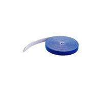 StarTech Rouleau de ruban auto-agrippant HKLP50BL 15,2 m Bleu – Réutilisable, gestion des câbles