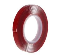 Rouleau de ruban adhésif acrylique double face résistant à la chaleur Bandes autocollantes transparentes pour téléphone de voiture Pâte de réparation Articles à la maison pour 3