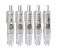 Rouleau De Ruban Adhésif Double Face, Bandes Adhésives Adhésives, Applicateur Adhésif À Glissement Doux Avec 5 Rouleaux Rechargeables, Liaison Propre Sans Résidus Pour L'artisanat De Précision, Le Scr