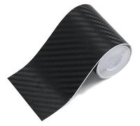 Rouleau de ruban adhésif en fibre de carbone 3D, anti-marchage, imperméable, autocollant 3D pour voiture (7 cm x 3 m)
