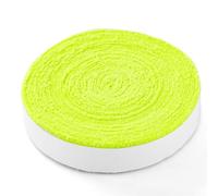 Rouleau de ruban adhésif en microfibre pour raquette de badminton, 10 m de long, absorbant la transpiration, antidérapant, compatible avec les raquettes de tennis et de squash (vert)