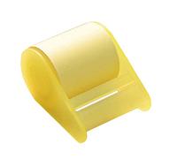 Rouleau de ruban adhésif mémo pour bureau, école, fournitures d'étudiant - Jaune