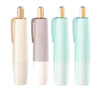 Rouleau De Ruban Adhésif - Stylo À Ruban Correcteur 10,5 Cm | Rouleau Distributeur De Colle Pour Journal | Stylo Coureur Transparent Esthétique | Adhésif À Pointe Rotative Pour Journalisation