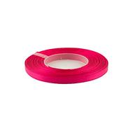 Rouleau de ruban de satin de 32 m x 6 mm (051 fuchsia) - Ruban décoratif pour mariage, baptême - 7 mm 5 mm