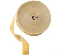 Rouleau de ruban de velours pour emballage de cadeaux de vacances et nœud papillon, 10 m de long avec quatre variantes de tailles pour projets créatifs (T)